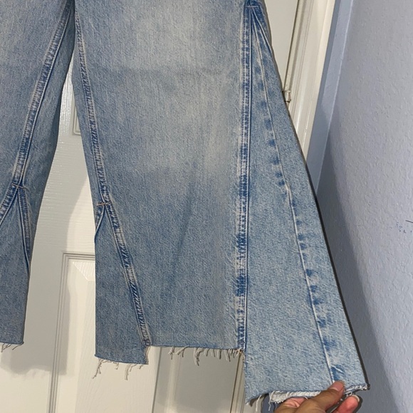 We The Free Light Blue Wide Leg Jeans 26 - Picture 8 of 15